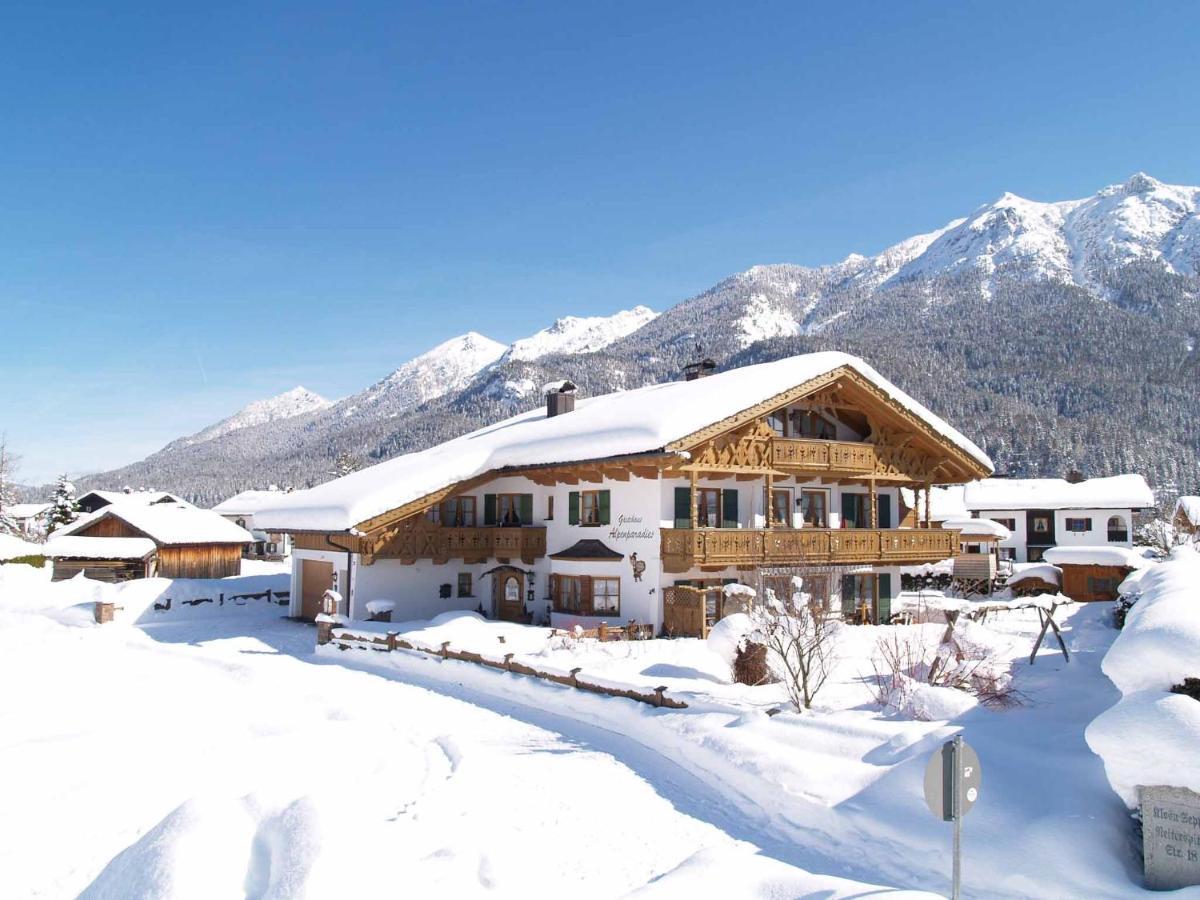 Gaestehaus Alpenparadies Krün Екстериор снимка